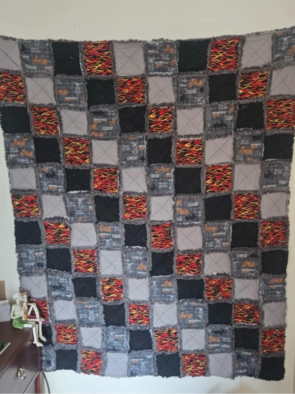 home made handmade rag