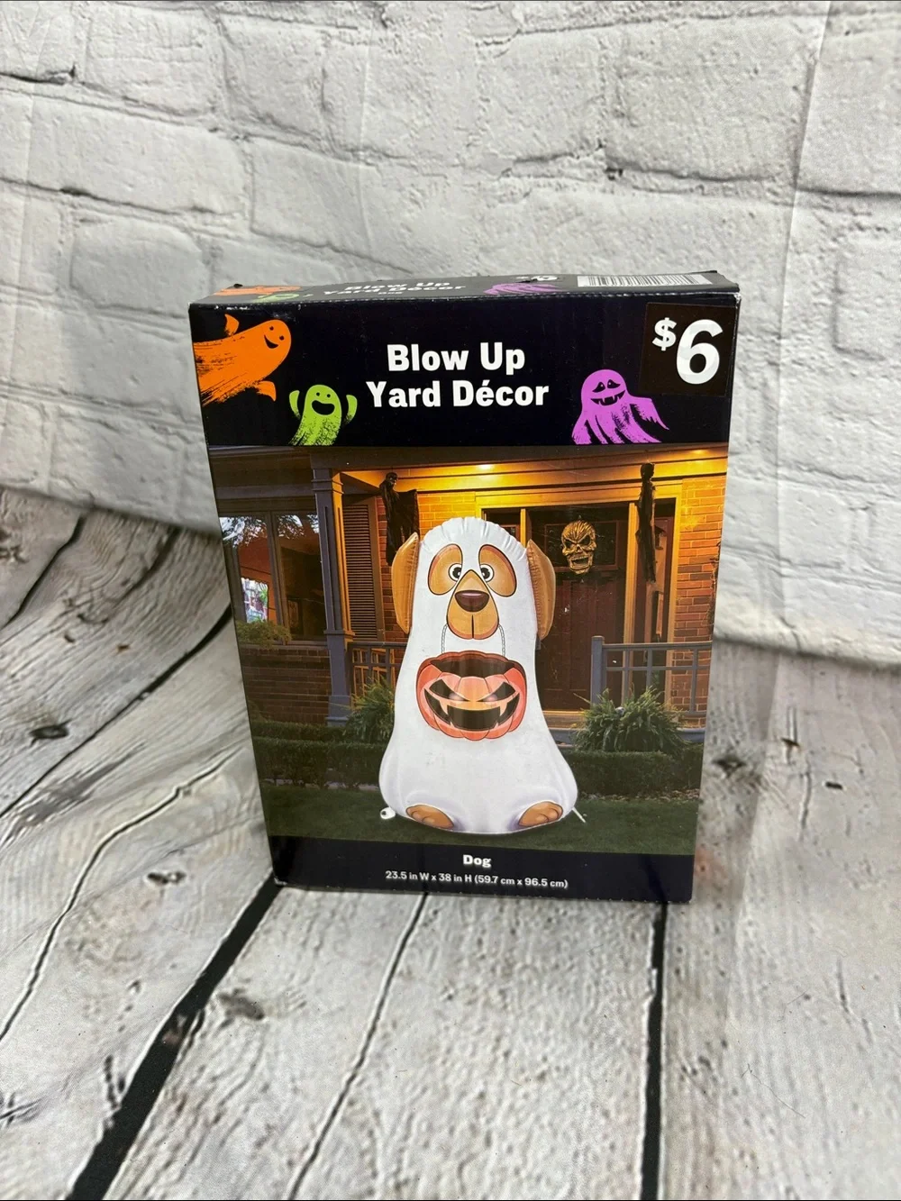Old East Main Co white dog