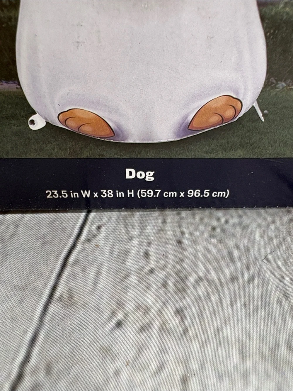 Old East Main Co white dog