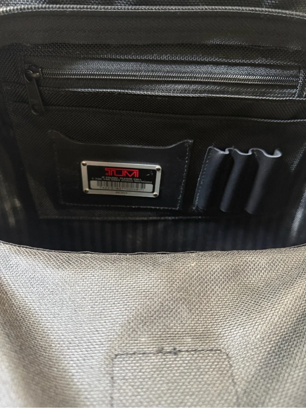 Tumi briefcase backpack