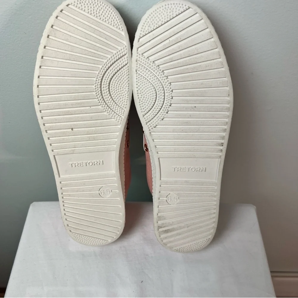 Tretorn pink canvas