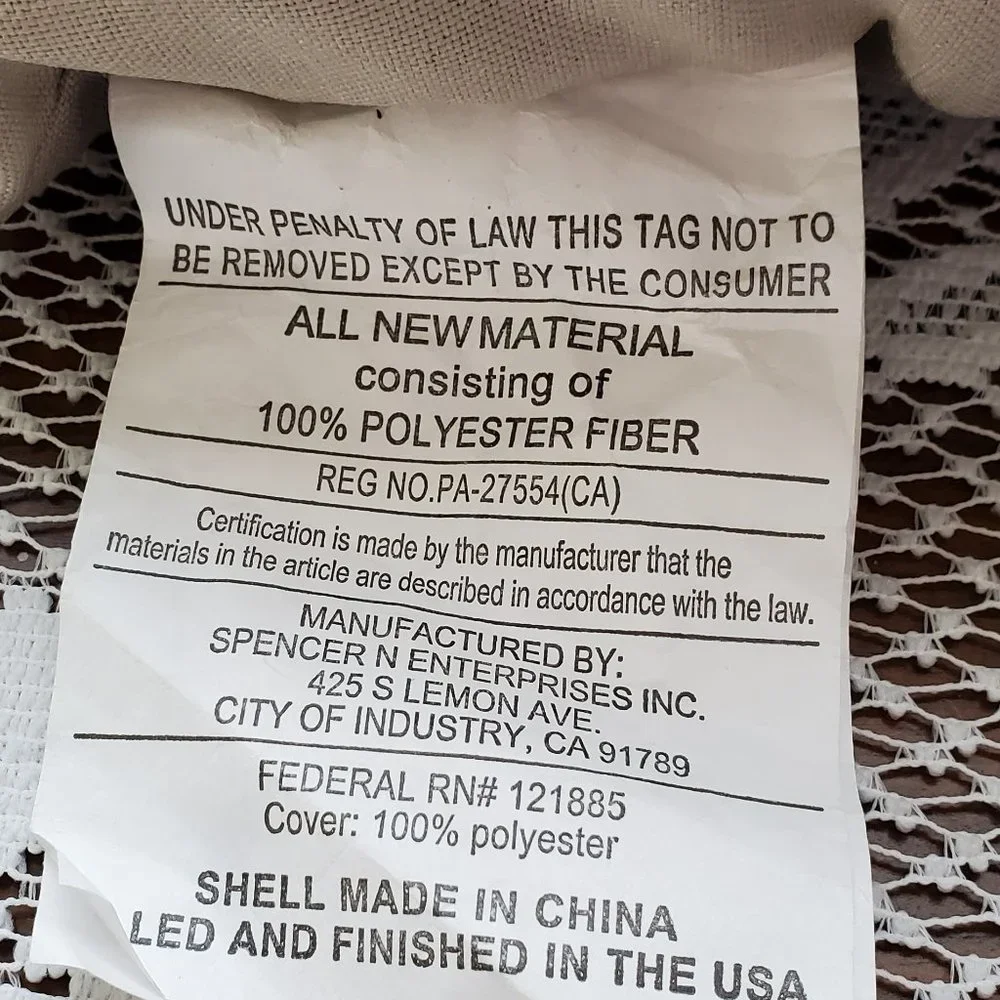 Pier 1 pillow measures