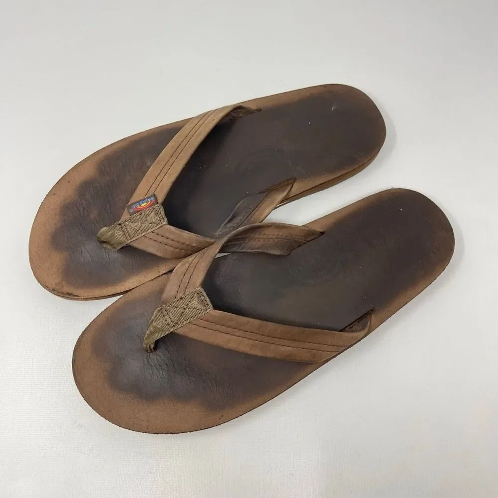 Rainbow brown leather