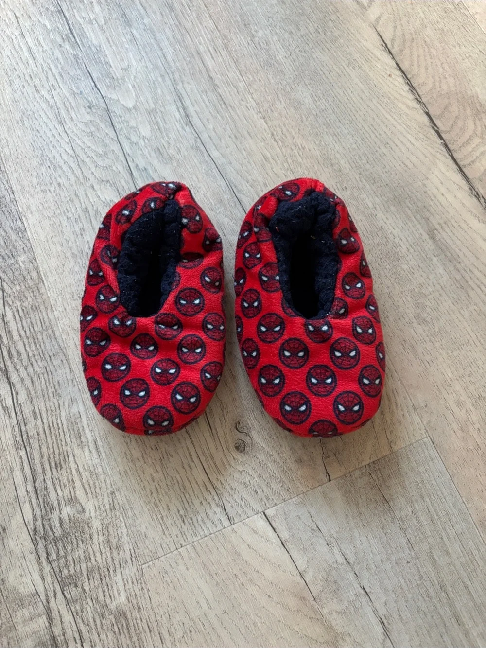 Marvel Red Spider-Man Kids Slippers