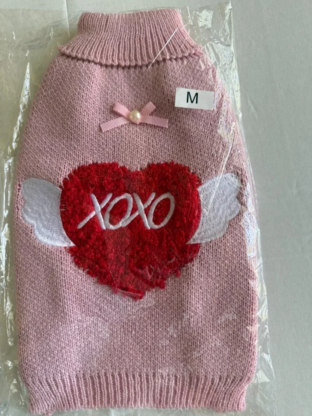 N/A pink sweater