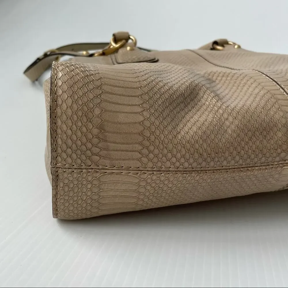 Talbots leather arm