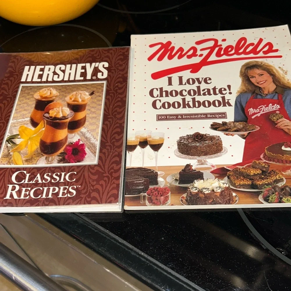 Two Chocolate recipe books