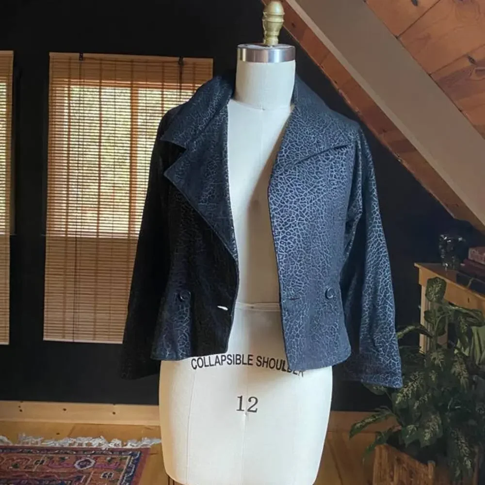 Vintage suede bomber