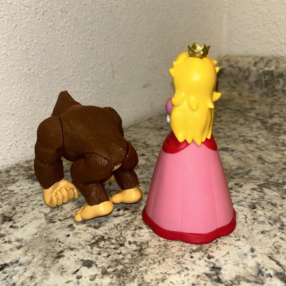 Nintendo PVC‎ Figures Peach & Donkey Kong 5