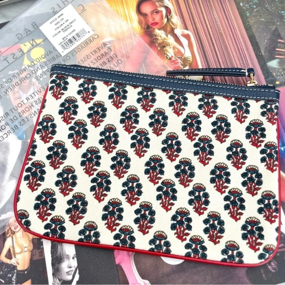 Tory Burch approximately 8”x6”