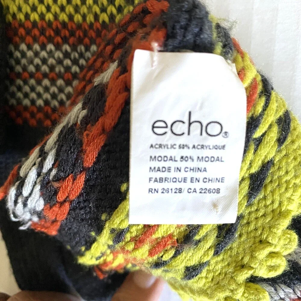 Echo multicolor geometric