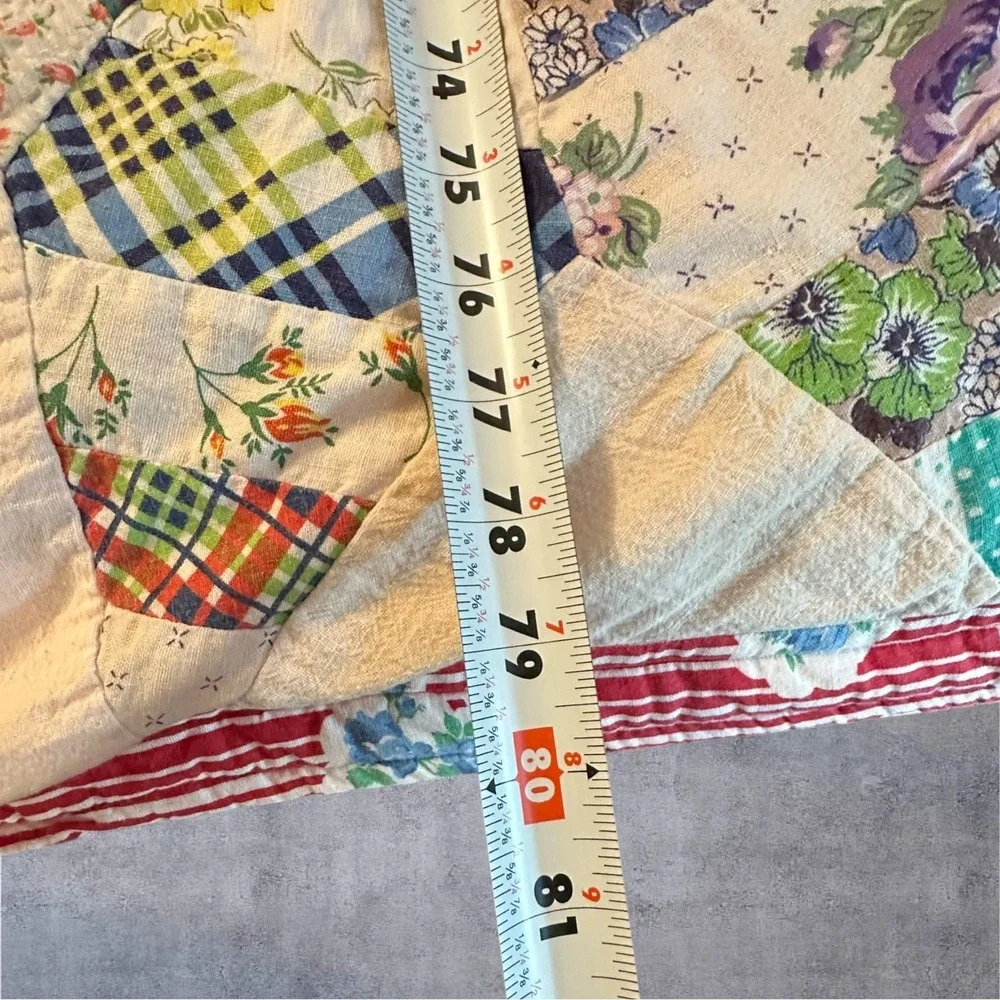 Handmade vintage quilt