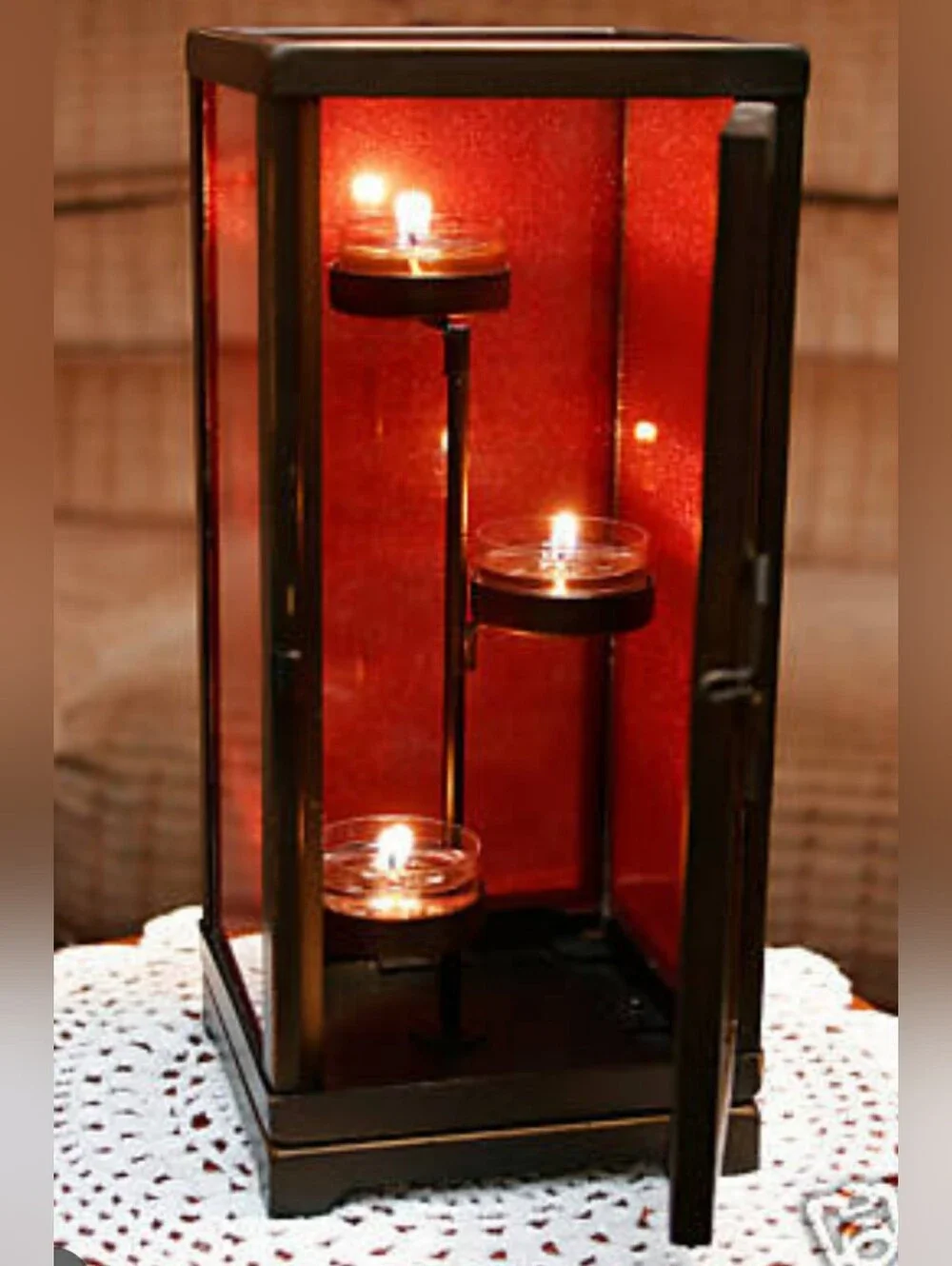 PartyLite sleek black