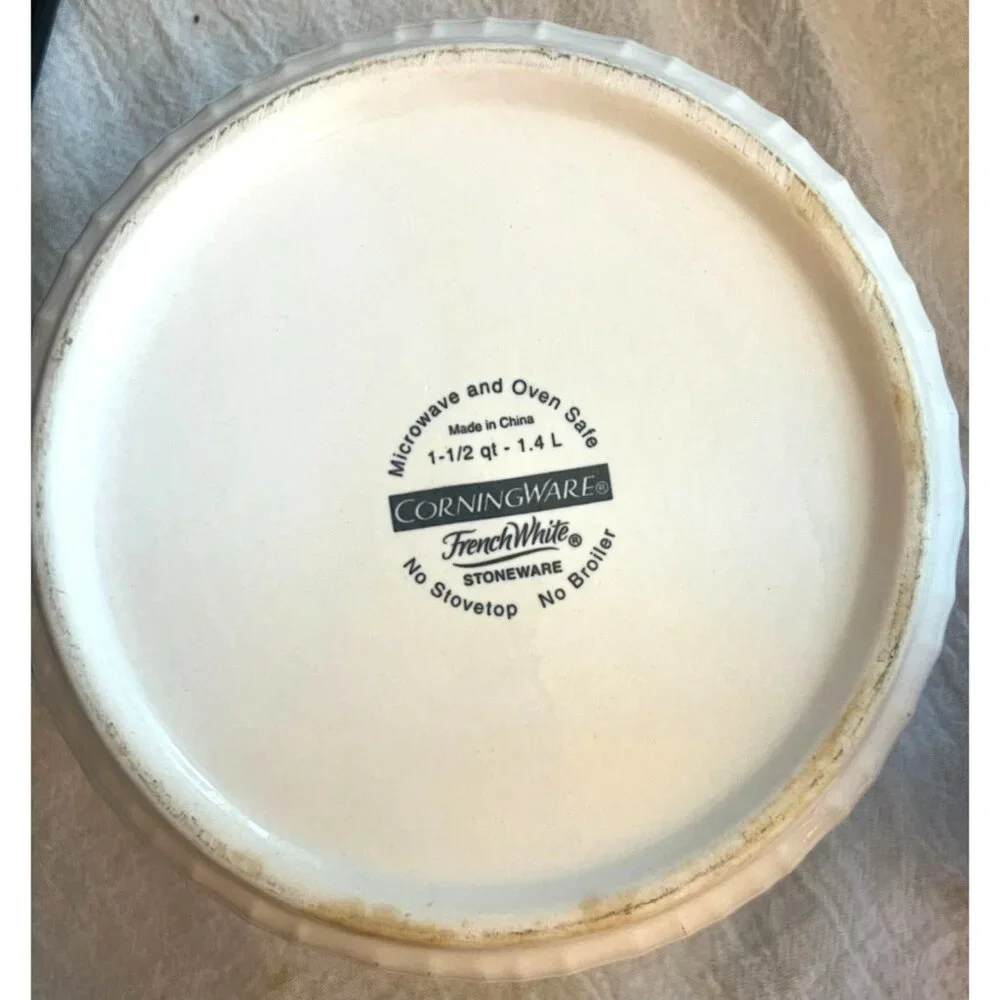 Corningware french white