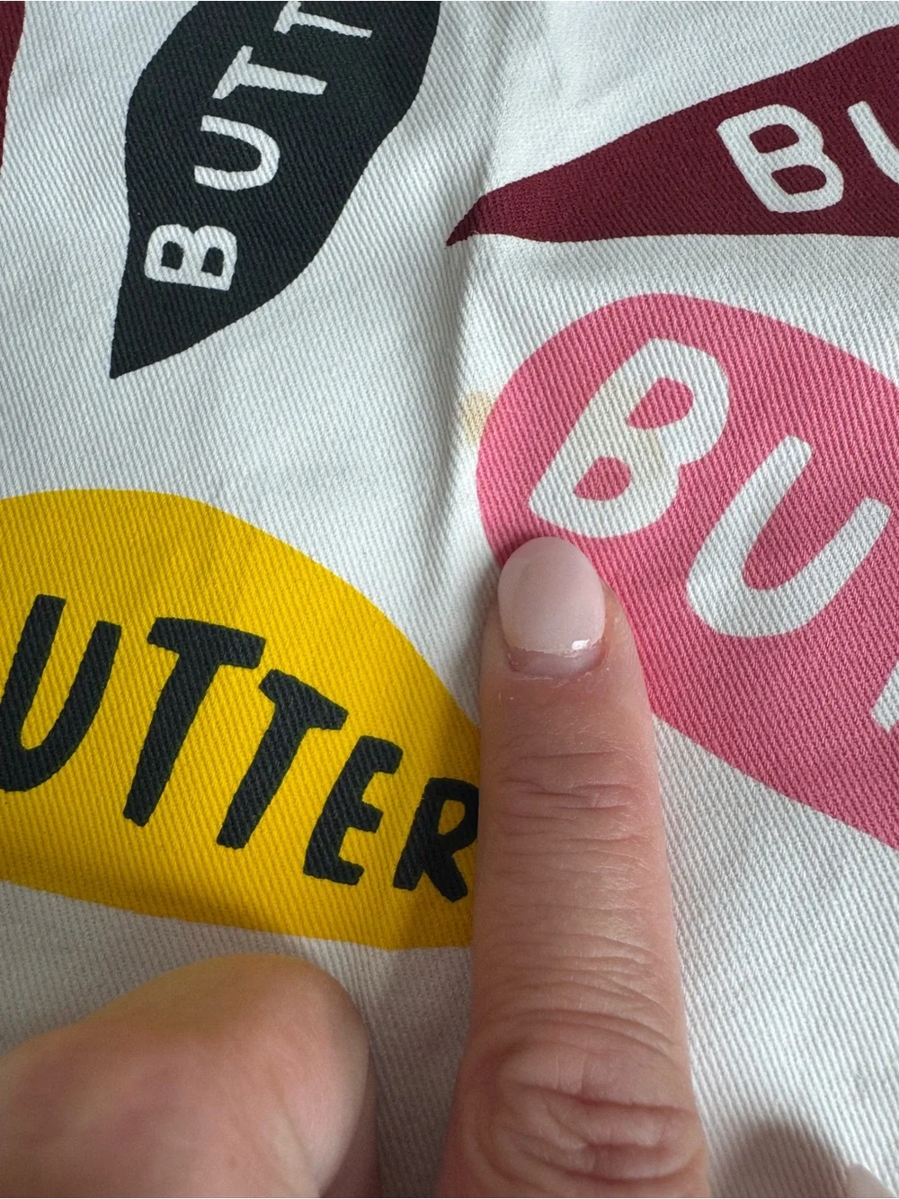 Blue Q blue butter