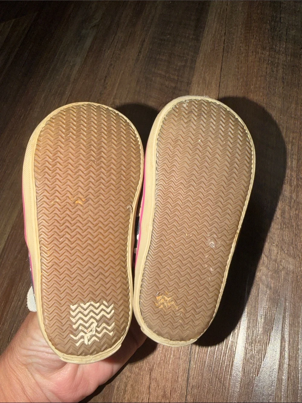 Baby Sperry Shoes polka dot size 3