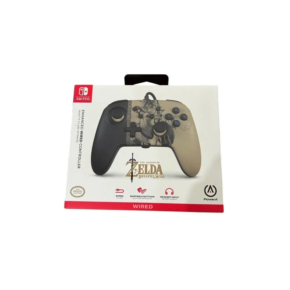PowerA Wired‎ Controller Nintendo Switch OS Zelda Breath of the Wild New Archer