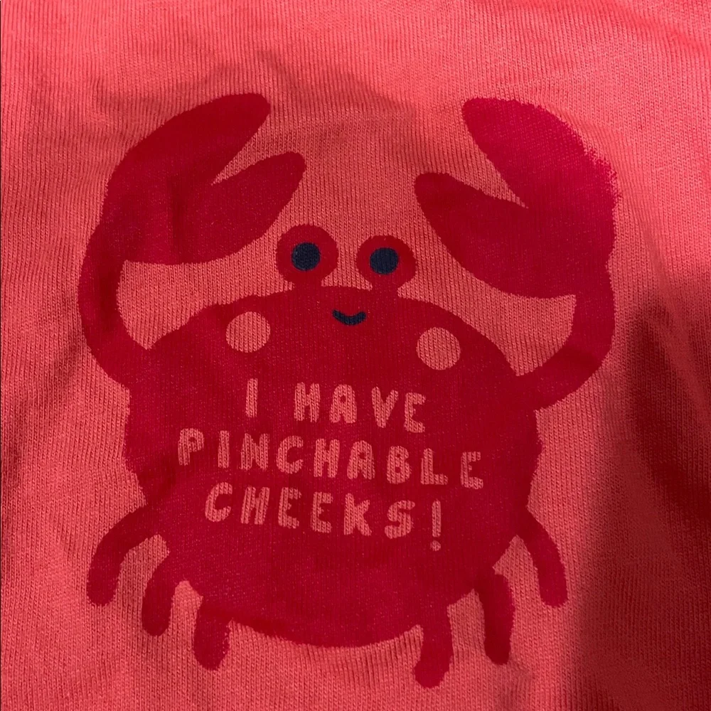 Carter's Coral Crab Bodysuit