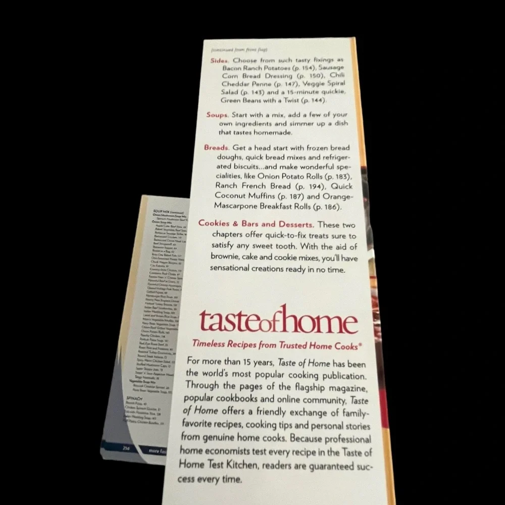 Readers Digest taste home
