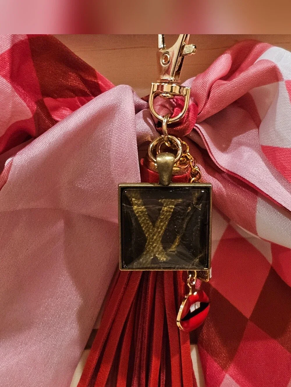 Louis Vuitton stylish red