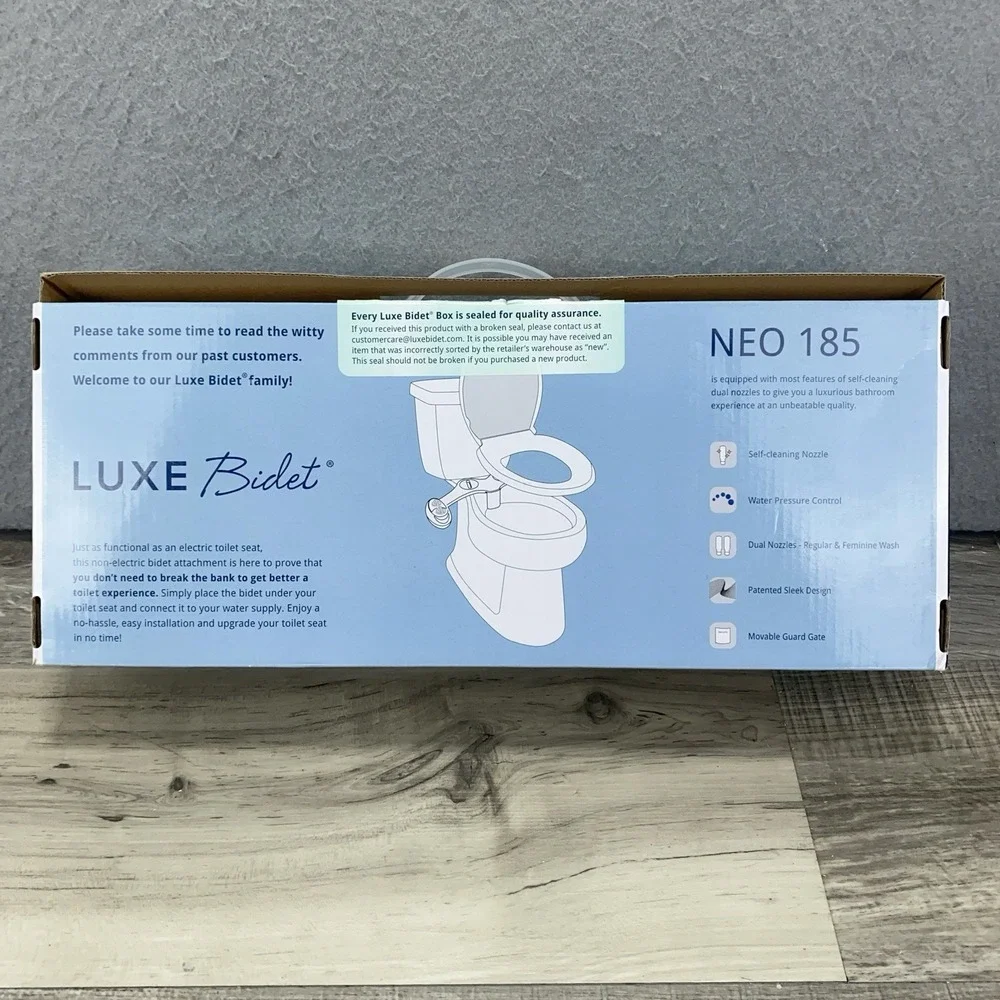 Luxe Bidet details new