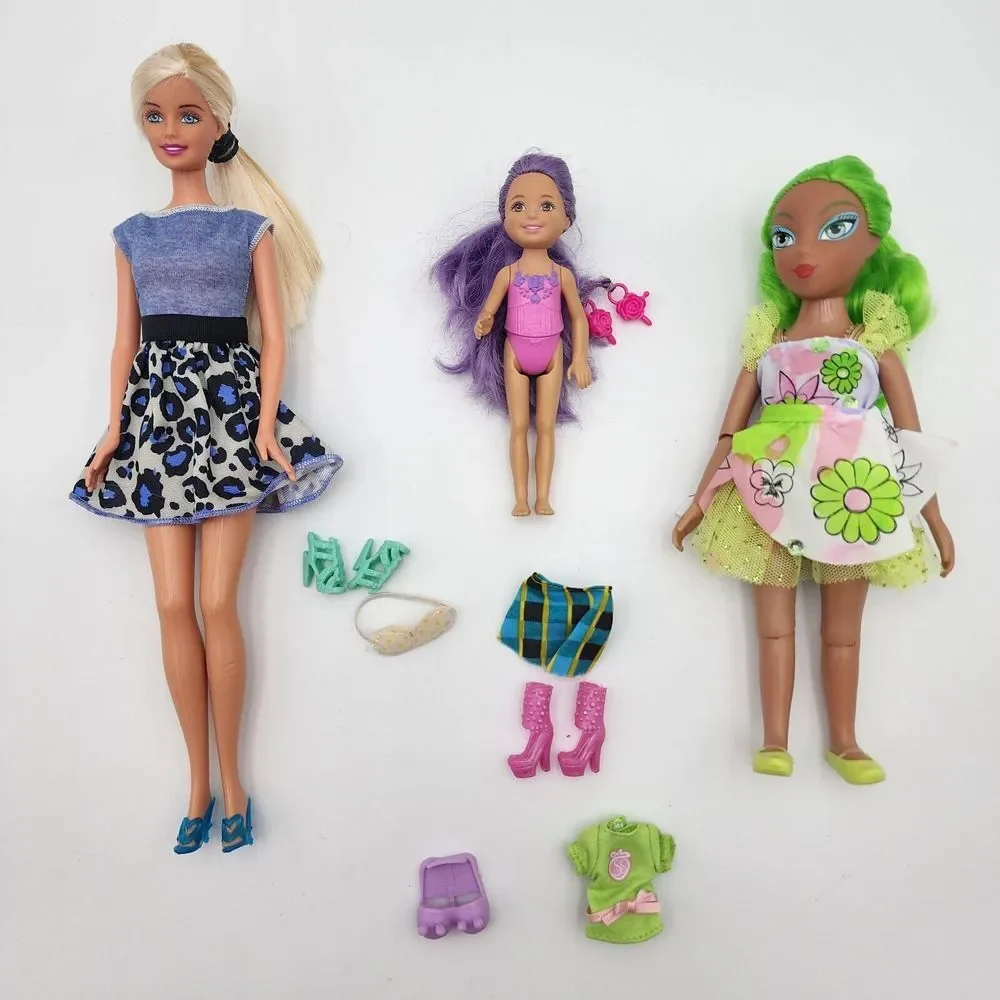 Barbie Mattel Madame Alexander Doll‎ Mixed Lot of 3 with Accessories