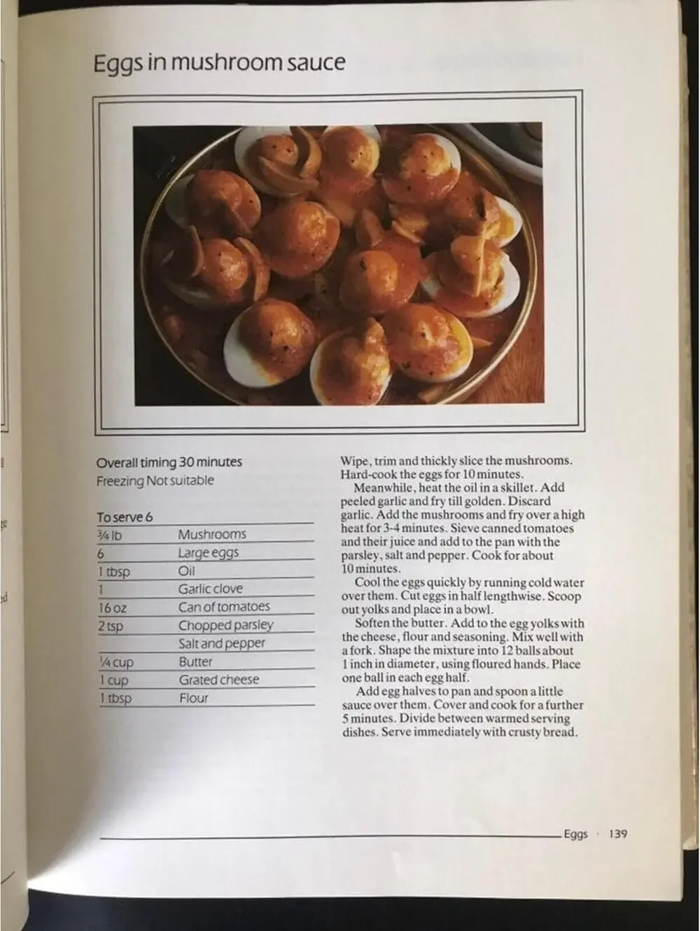 N/A vintage cookbook