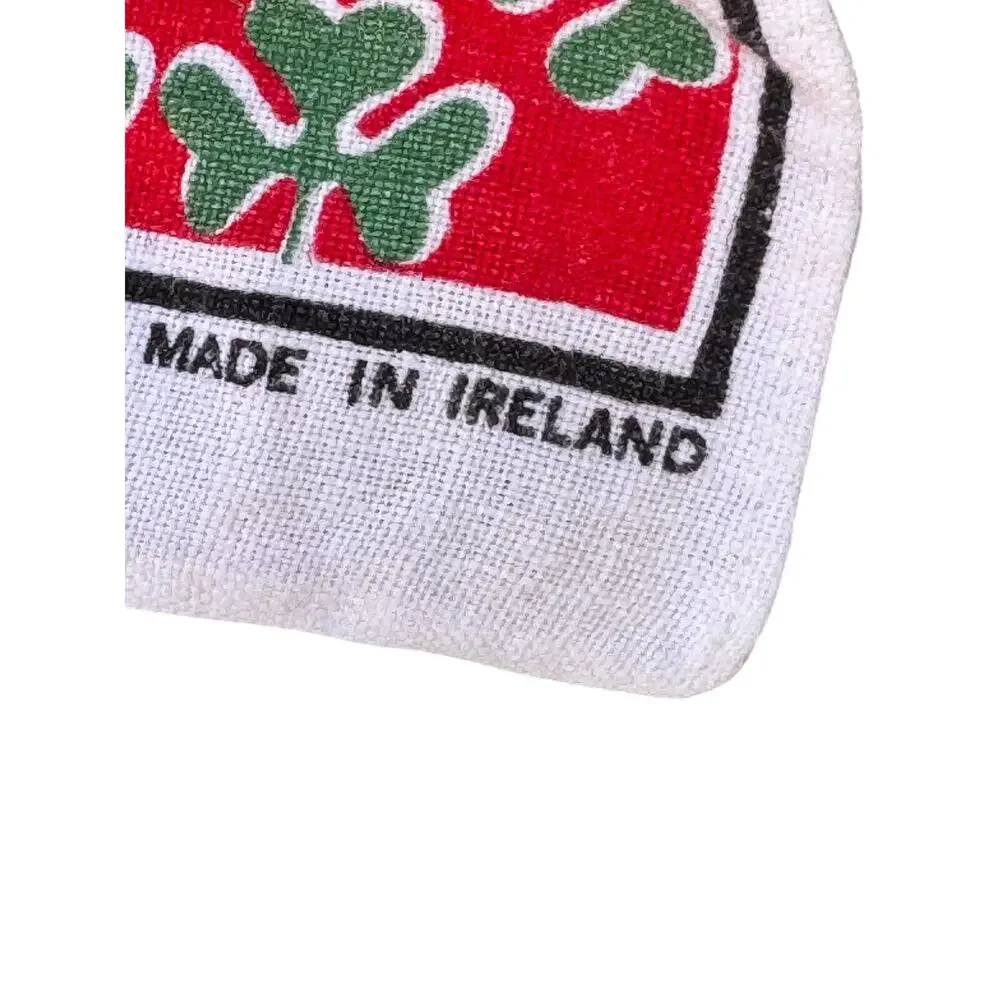 Vintage Linen Tea Towel - Wall Hanging 