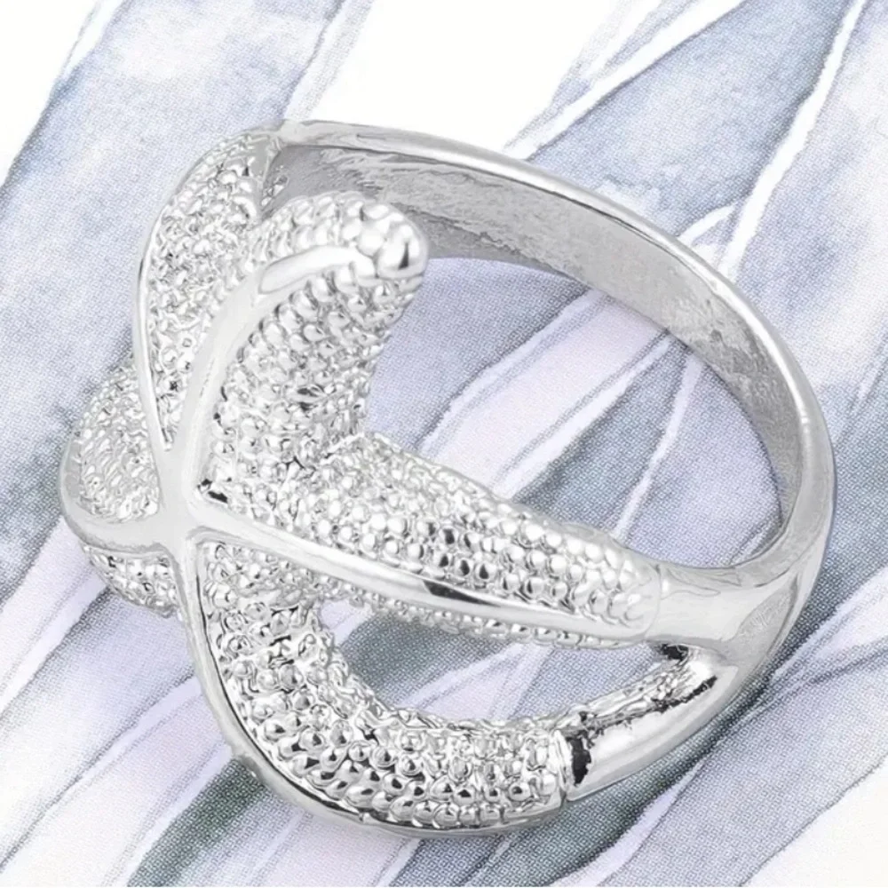 N/A silver starfish