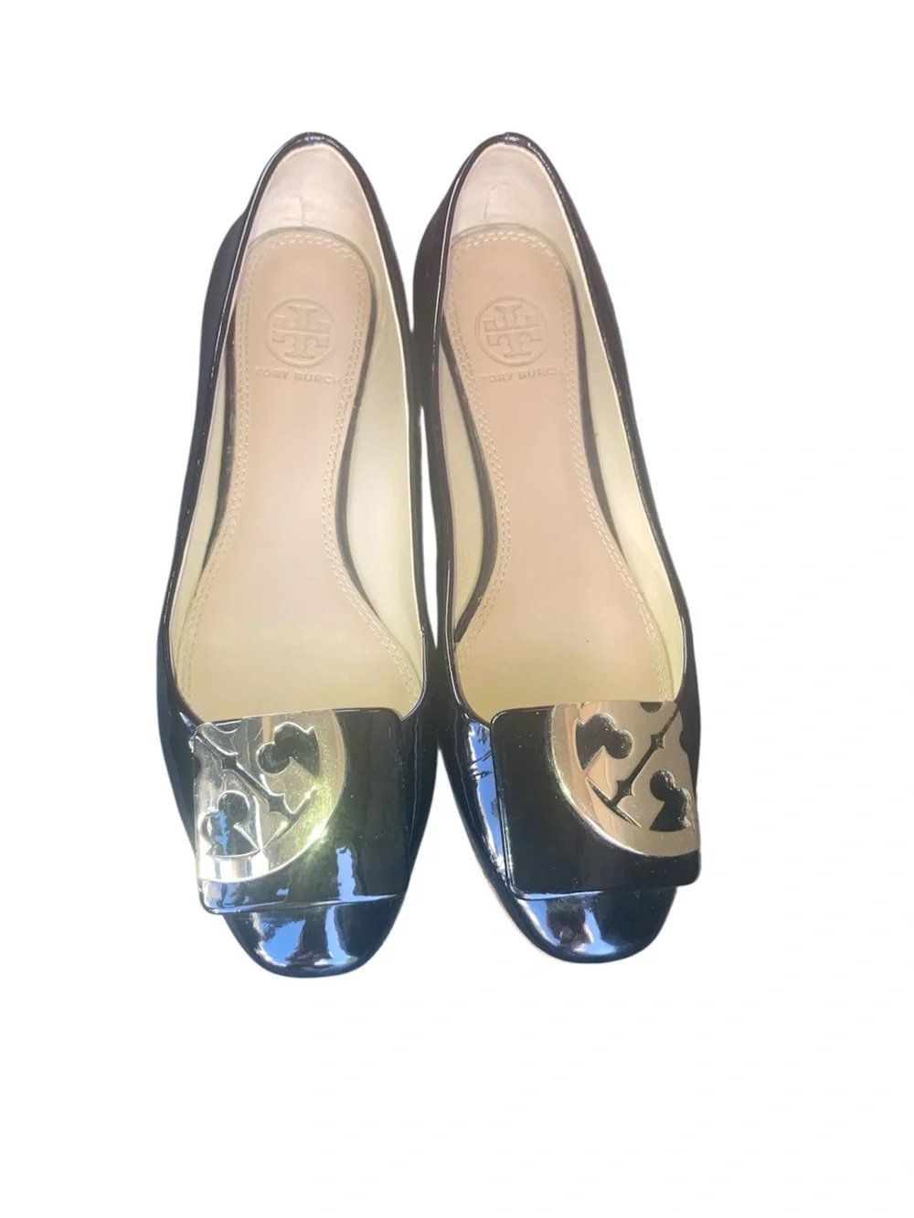 Tory Burch shiny patent