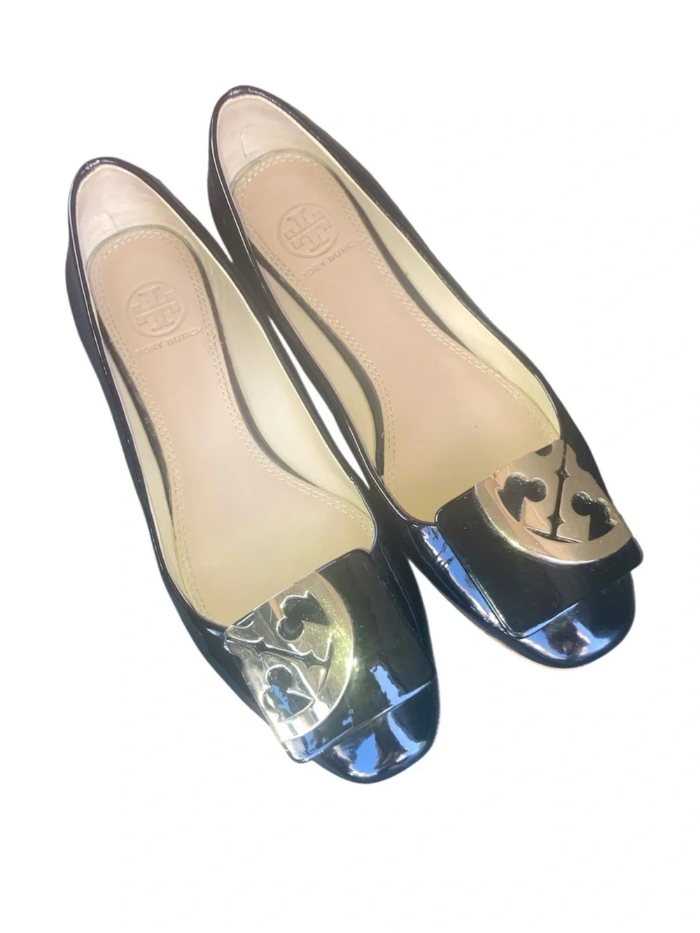 Tory Burch shiny patent