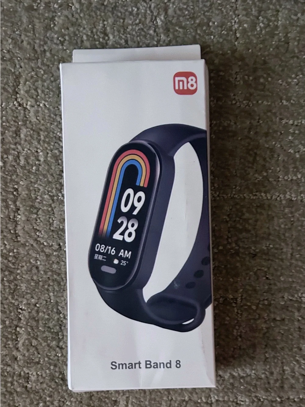 Smart Band 8 Fitness Tracker - Black