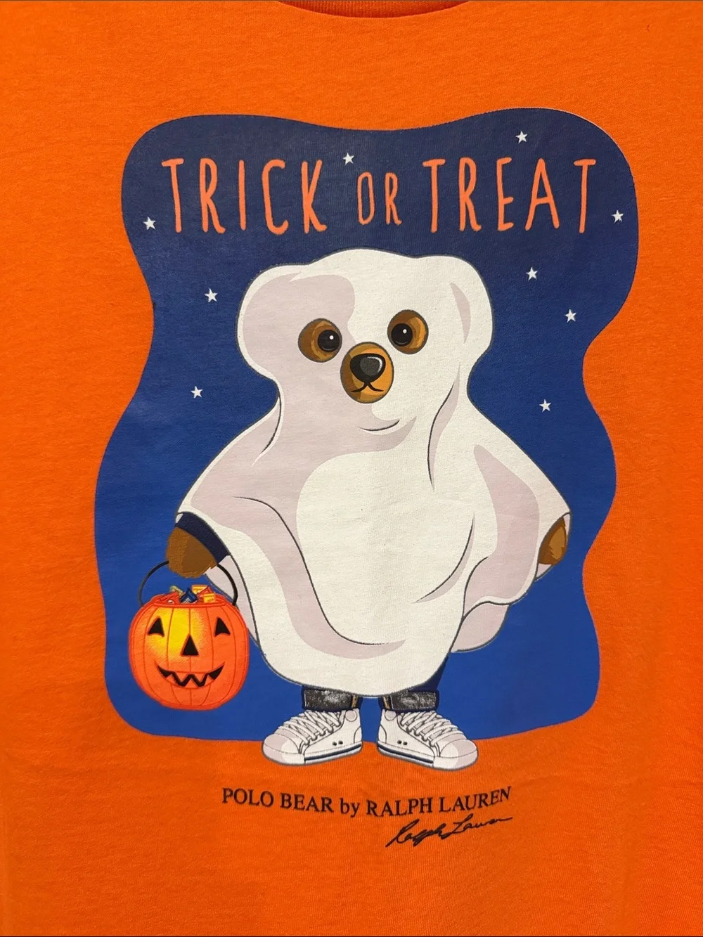 Ralph Lauren bright orange