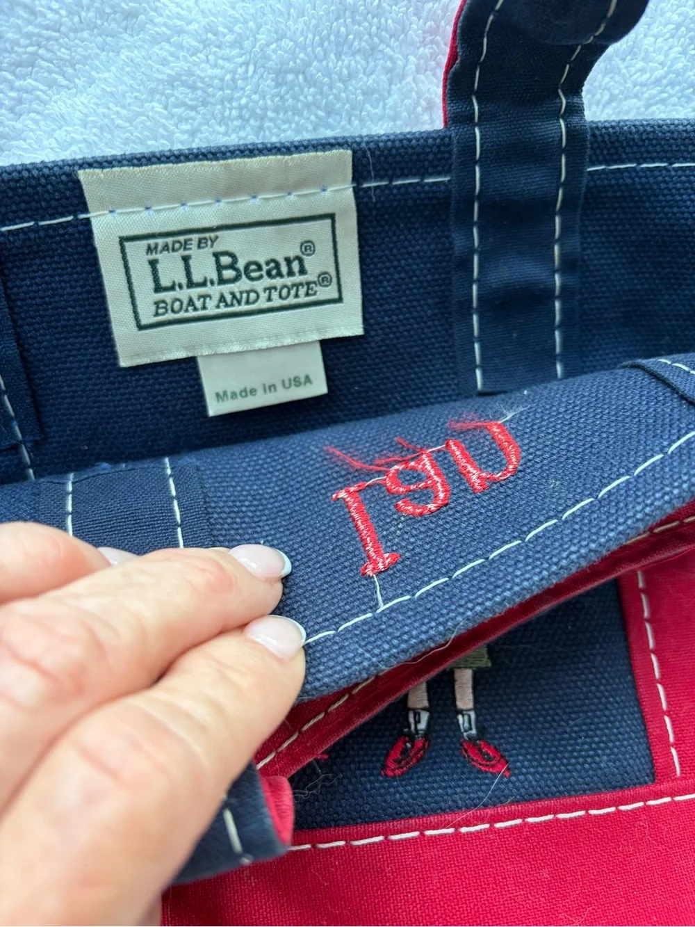 L.L. Bean sturdy canvas