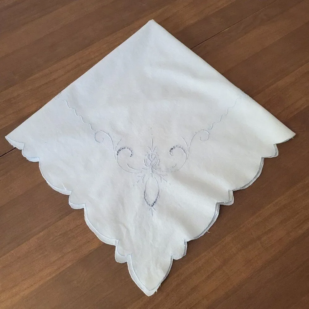Handmade linen tablecloth