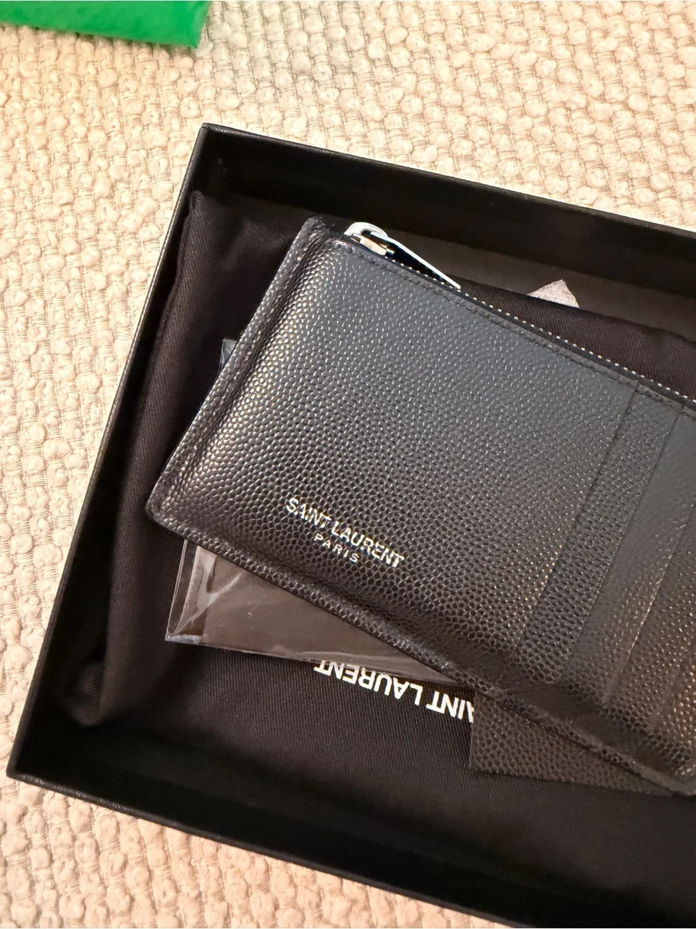 Saint Laurent compact pebbled