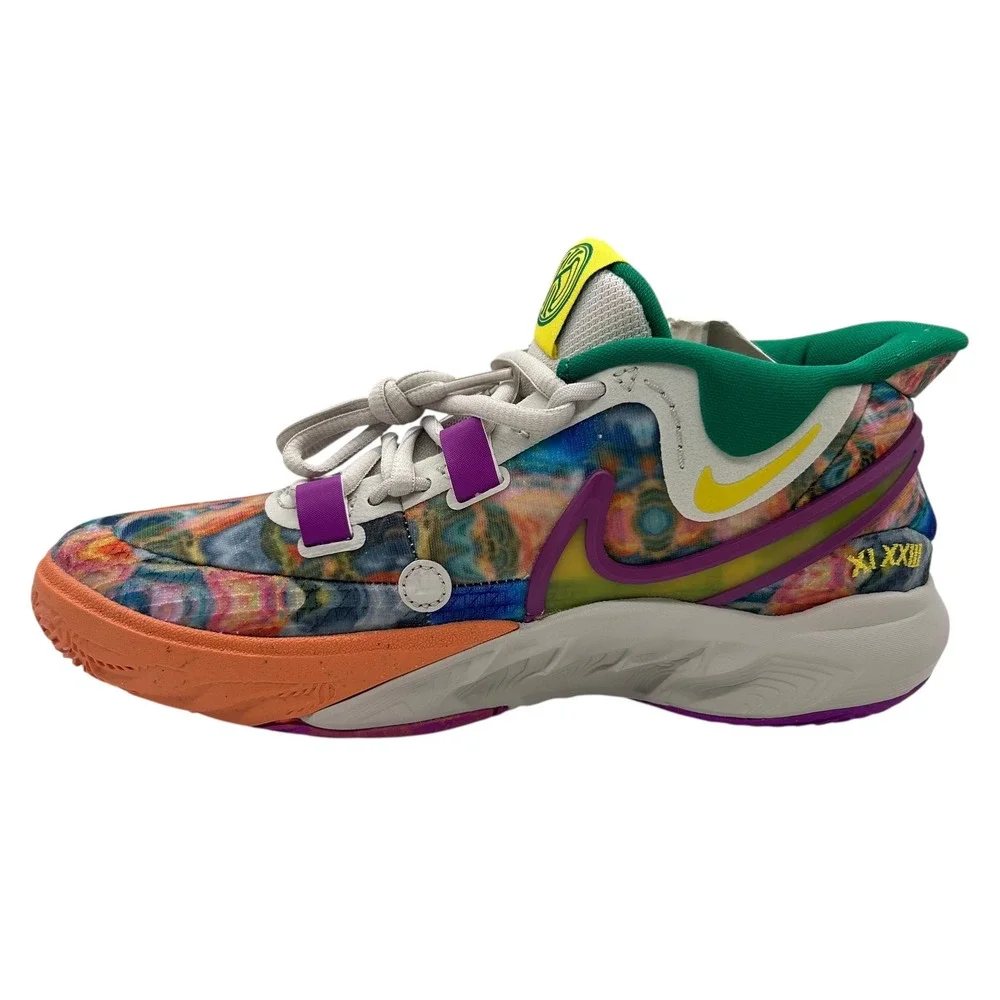 NEW‎ Nike Kyrie 8 GO Basketball Shoes Kids Youth 6Y Light Bone Yellow Strike