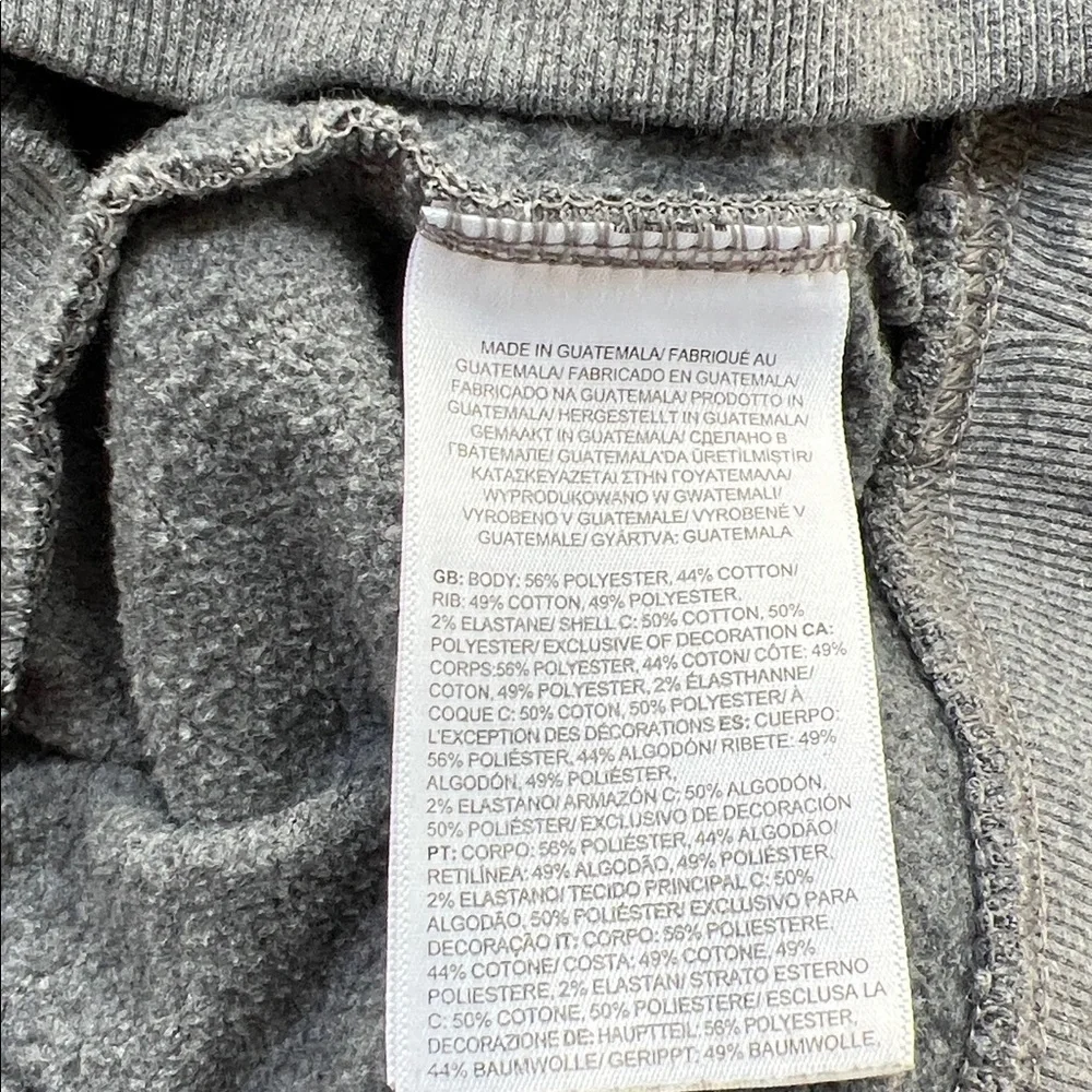 The North Face Front Graphic Never Stop Exploring Logo Hoodie Grey Men's XL