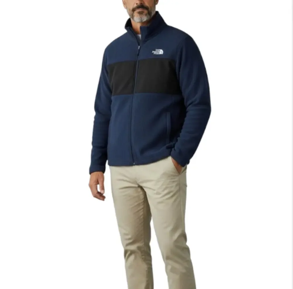 THE NORTH FACE Gordon Lyons Sweater-Knit Fleece Full Zip Jacket XL TG Everyday