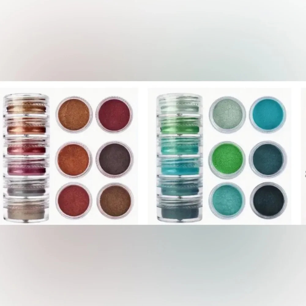 Bundle of 18 Mica Powder in Many Colors