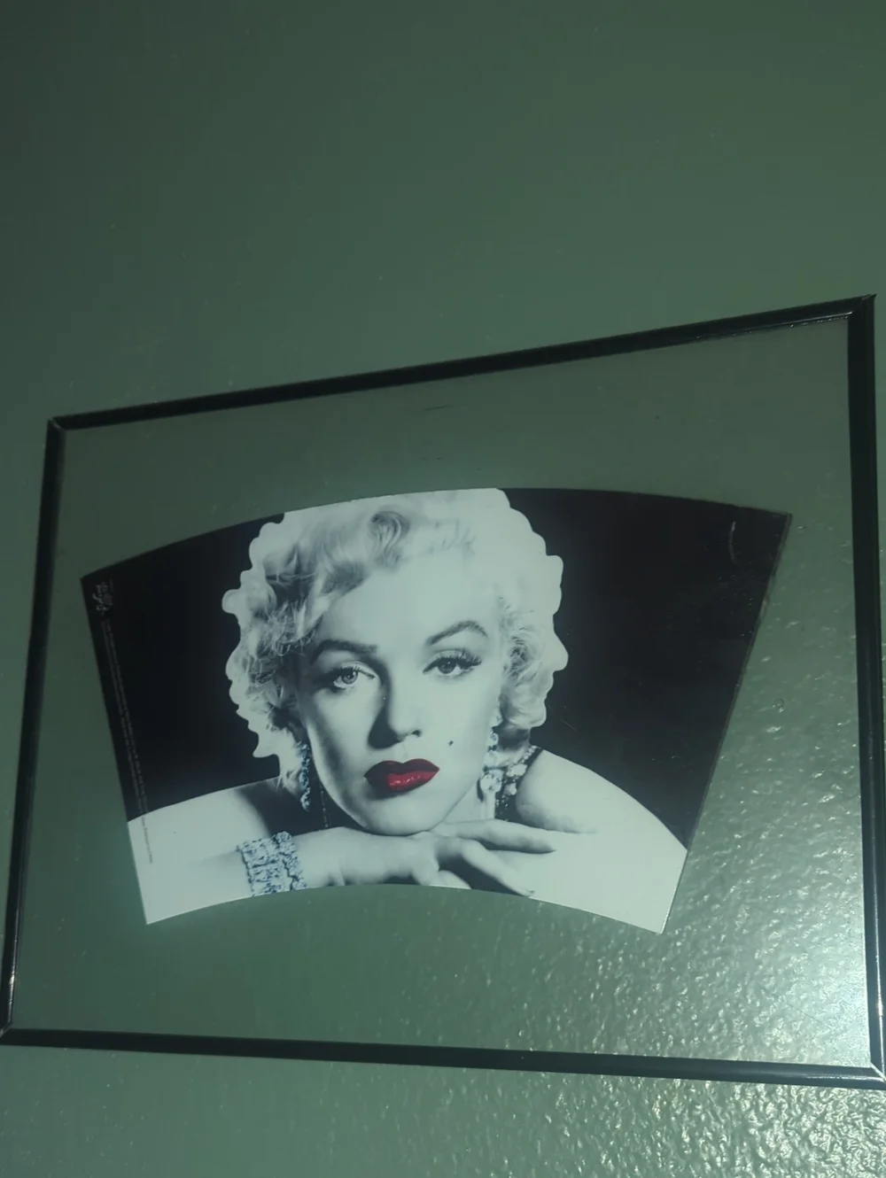 Glass Framed Marilyn Monroe