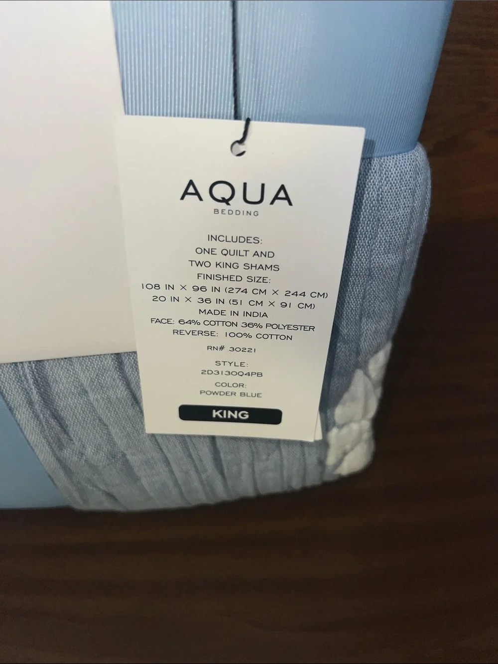 Aqua floral nwt