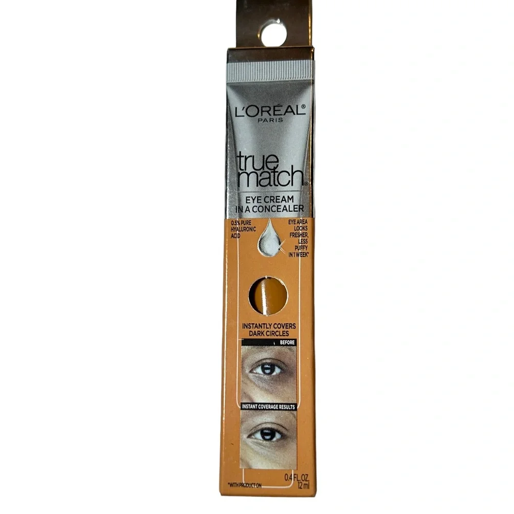 Loreal True Match Eye Cream In A Concealer ‎ Dark  C7-8