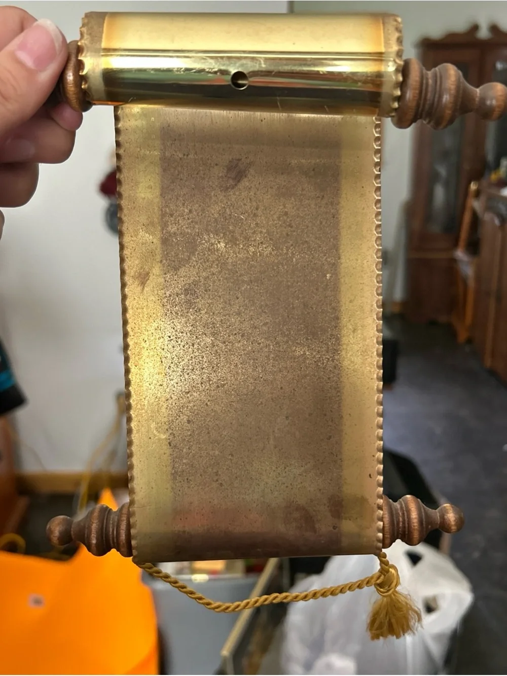 N/A wall gold wooden