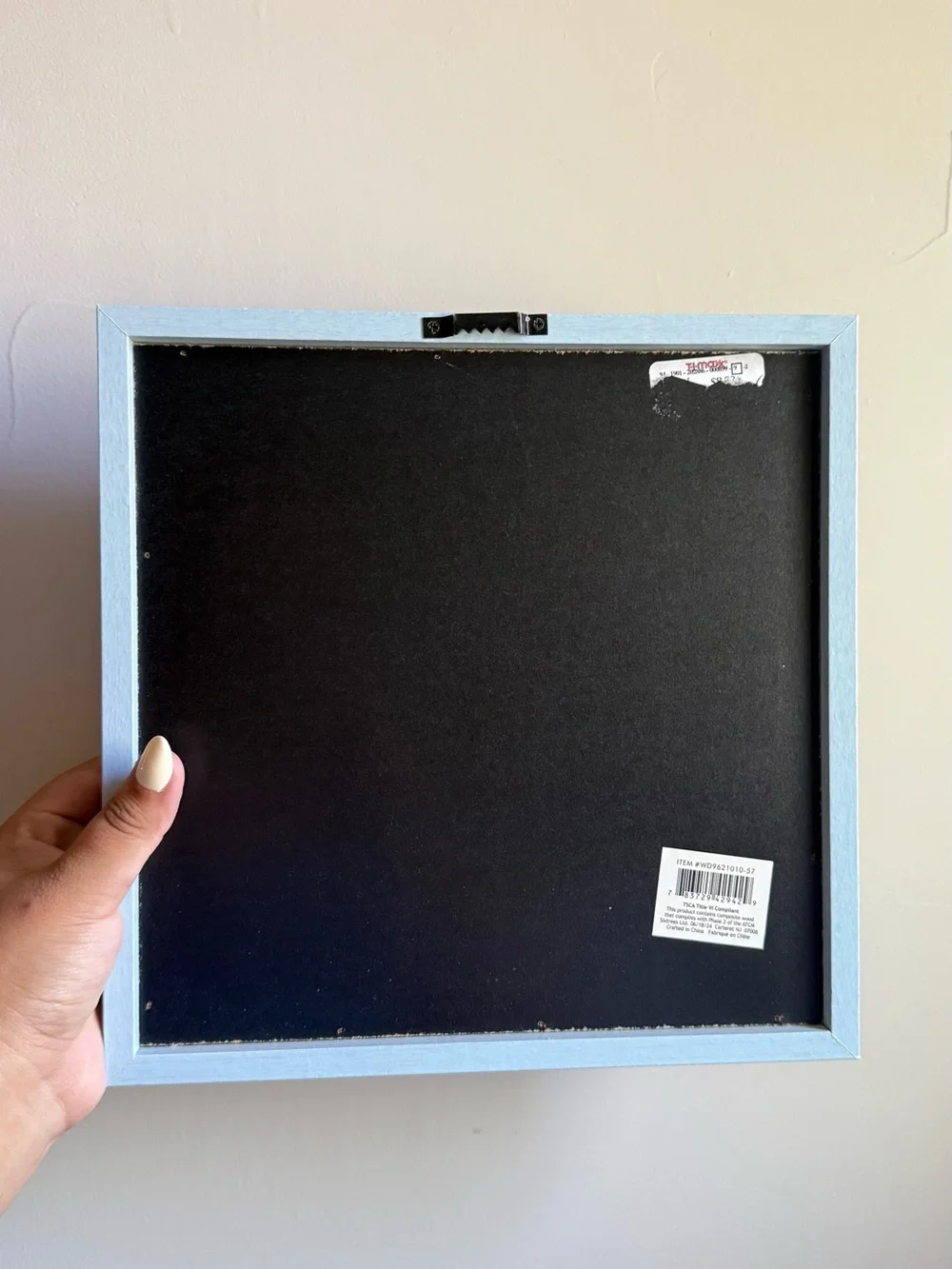 no brand soft blue