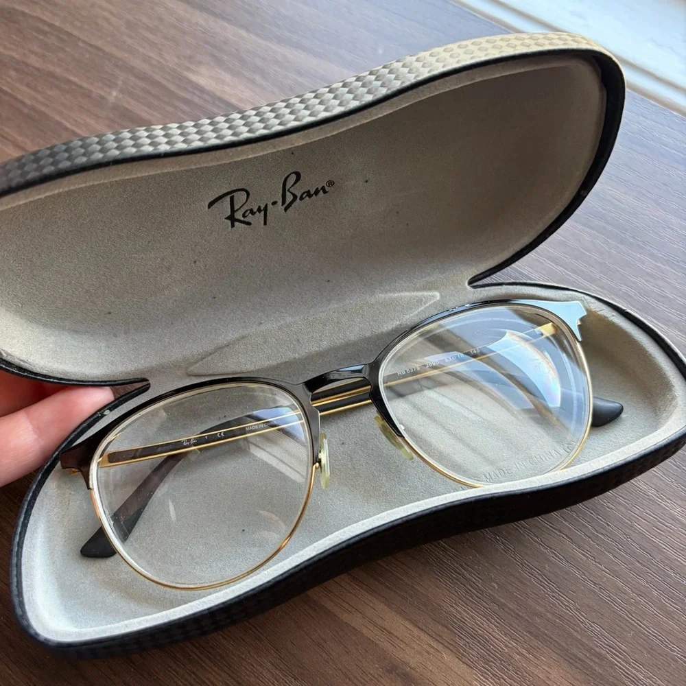 Ray-Ban these eyeglasses