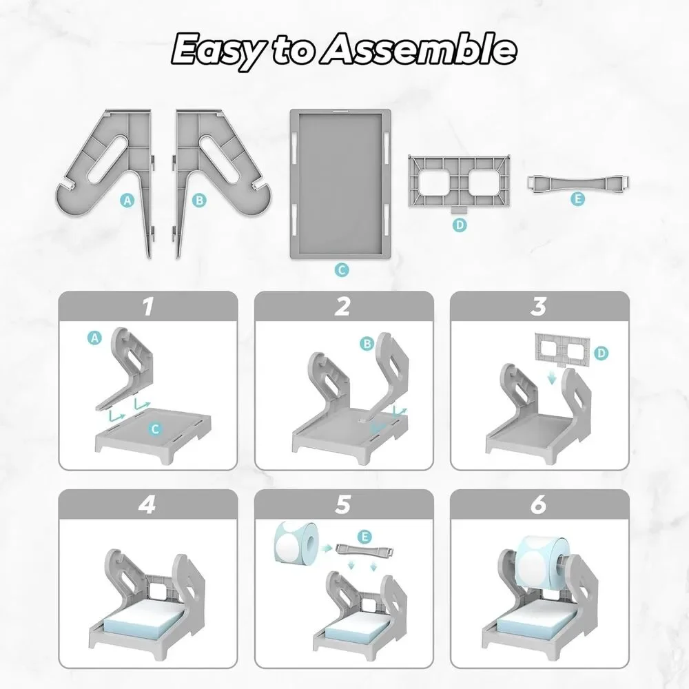 Unbranded label holder