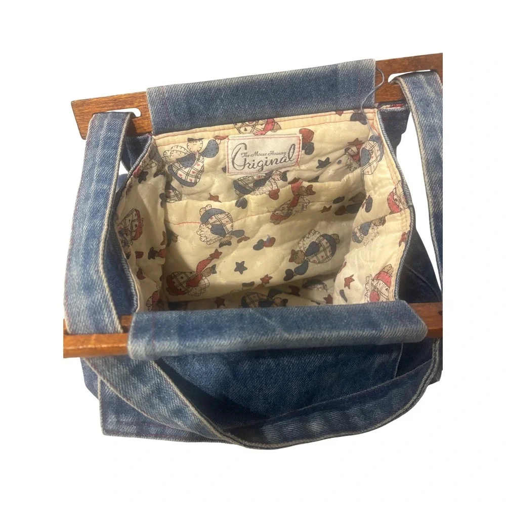 The Mouse Housery mouse from denim