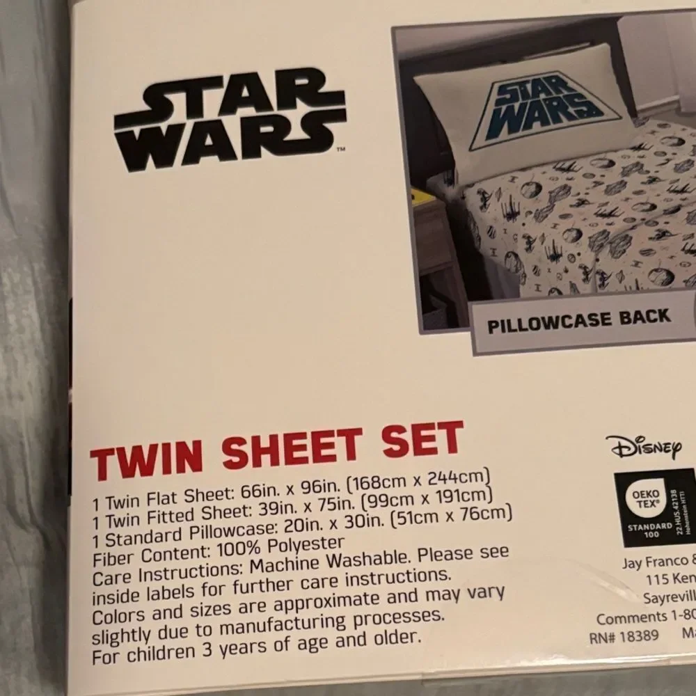 Star Wars Themed Twin Sheet Set