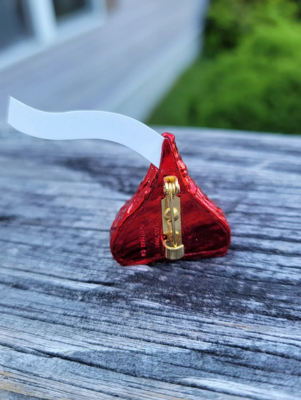 Hersheys vintage red